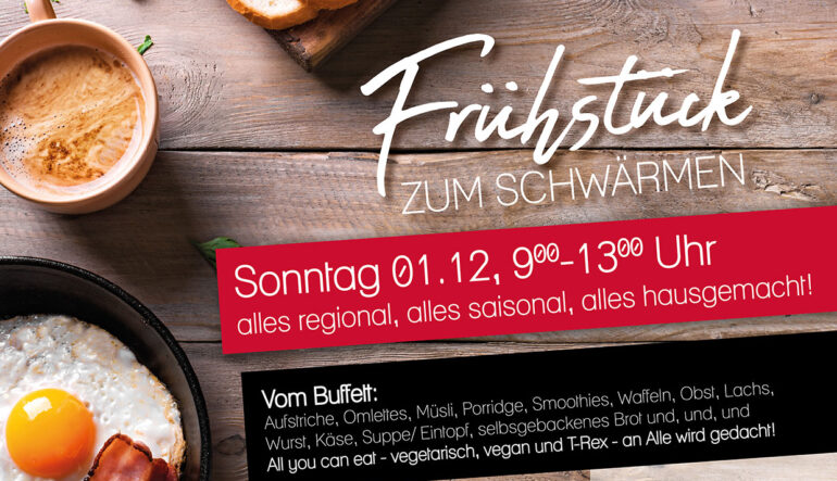 Frühstück zum schwärmen