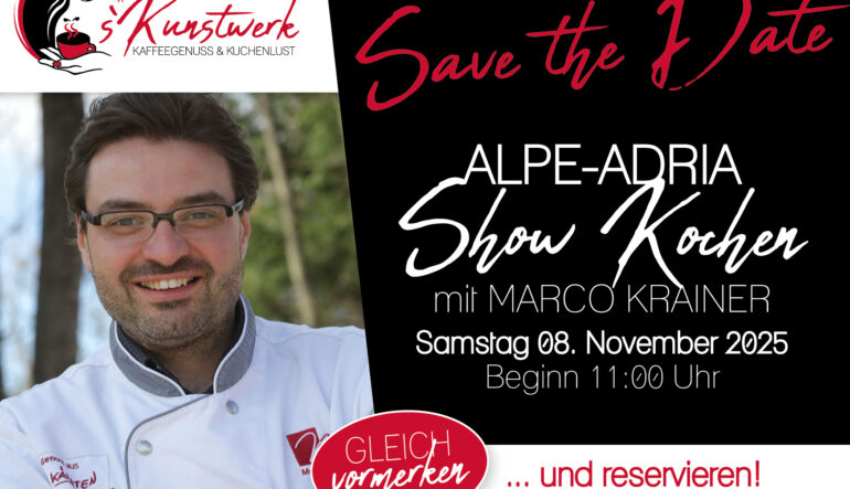Showkochen mit Marco Krainer