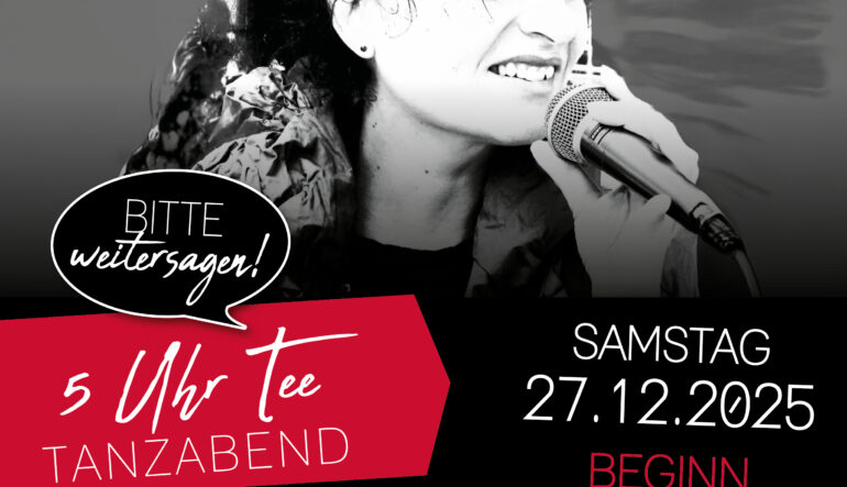 5 Uhr Tee - Tanzabend mit Sergeja Sagadin & Begeitung