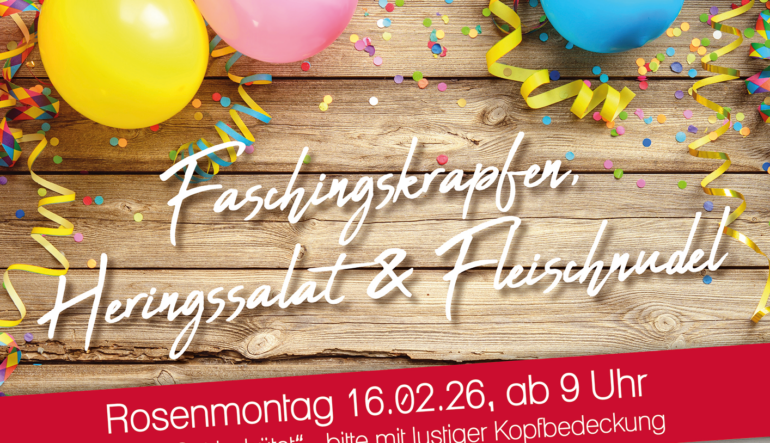 Rosenmontag "Gut behütet"